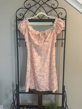 NWT Madewell Pink Floral Smocked Sundress